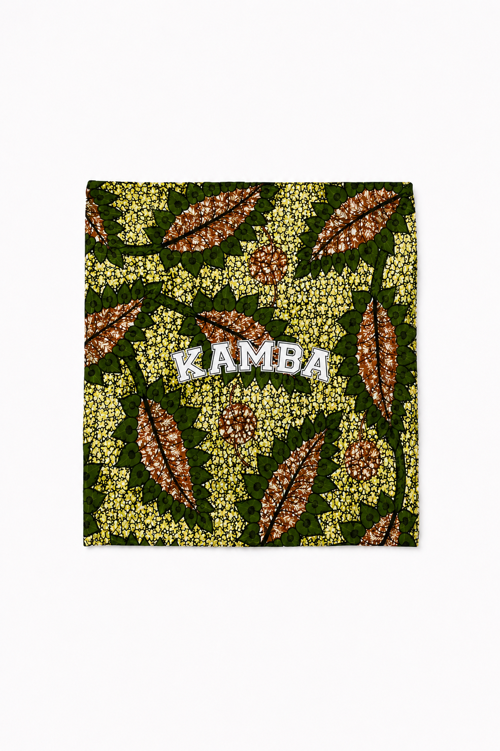 KAMBA CLOTH GREEN HEARTS