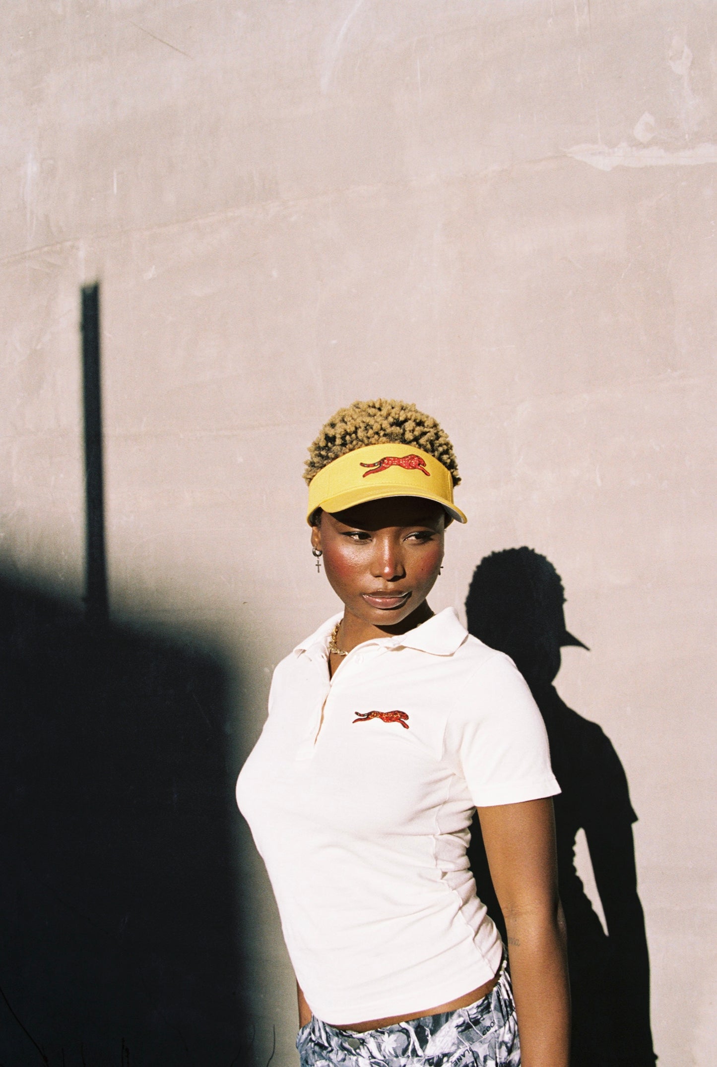 Cream Cheetah Polo (Women's)