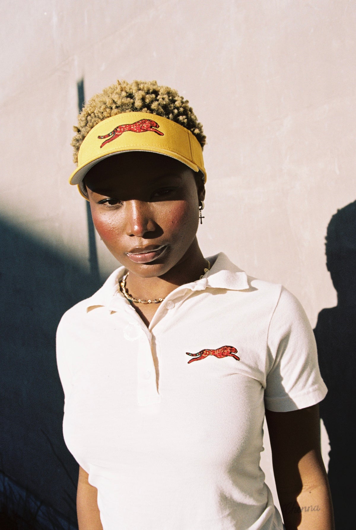 Cream Cheetah Polo (Women's)