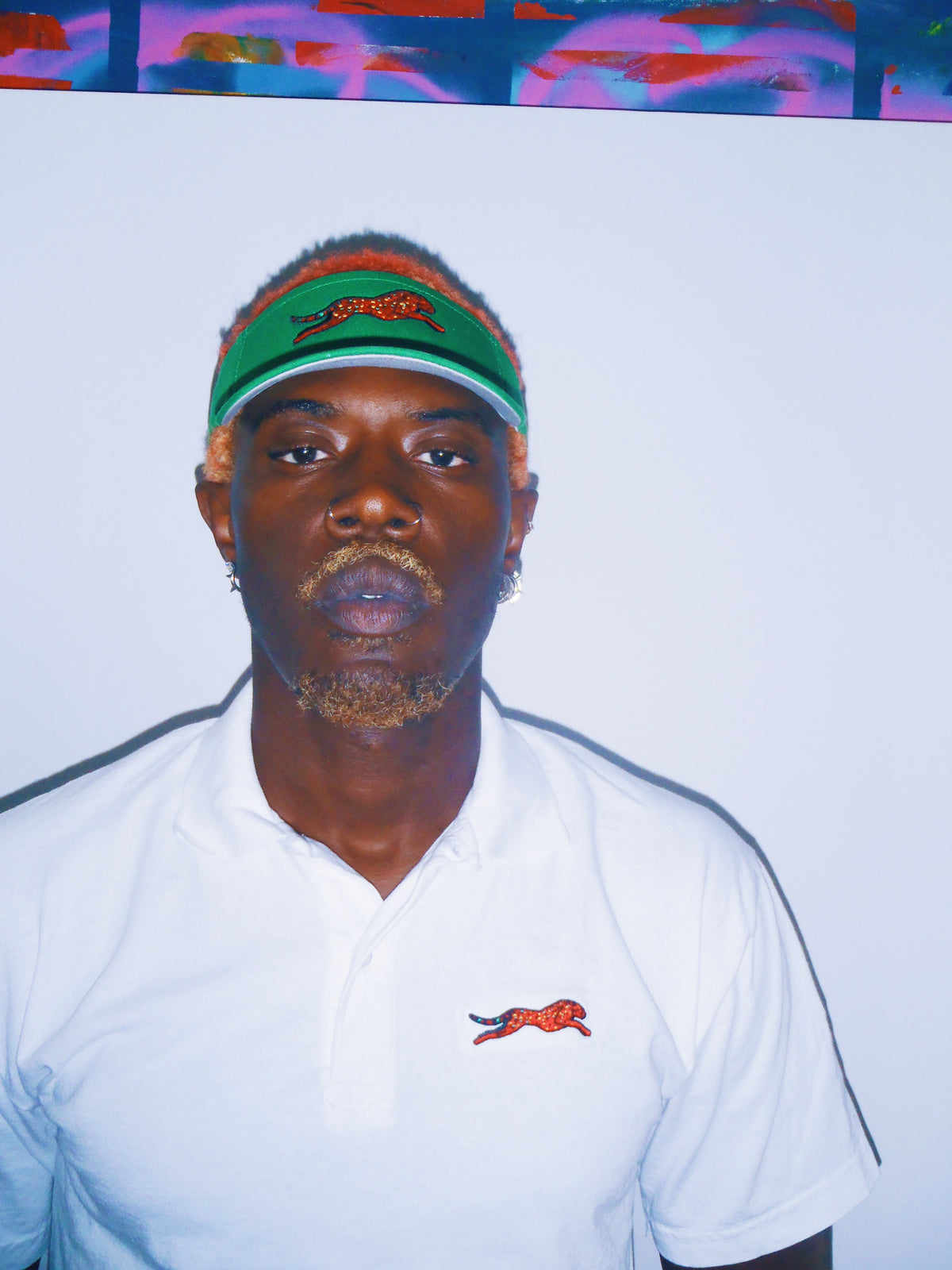 White Cheetah Polo (Men's)